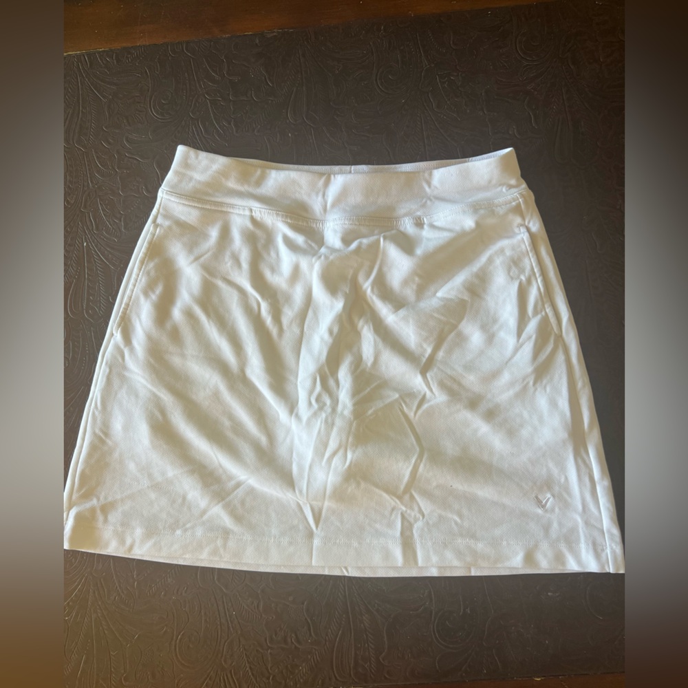 Callaway white athletic skirt